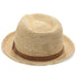 Walrus Hats Crocheted Raffia Straw Fedora Hat w/ Band